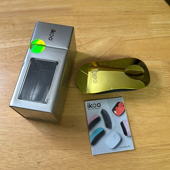 Ikoo Pocket Metallic Collection Brush Soleil (glossy gold) - Picture 1 of 2